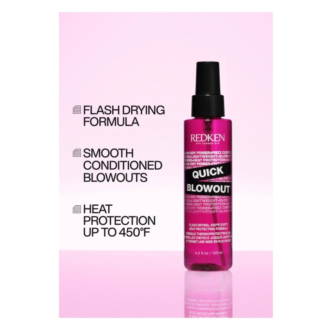 REDKEN QUICK BLOWOUT HEAT PROTECTING BLOWDRY SPRAY