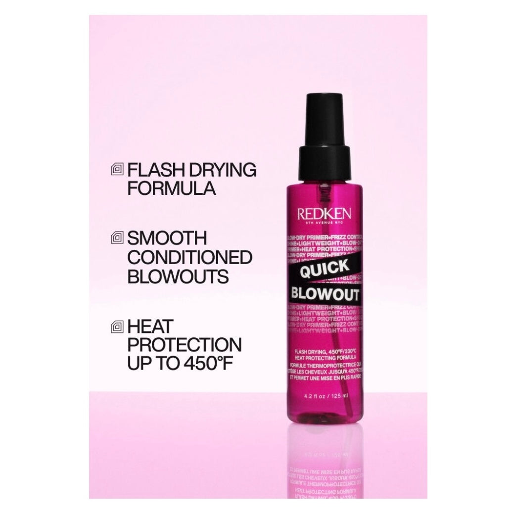 REDKEN QUICK BLOWOUT HEAT PROTECTING BLOWDRY SPRAY