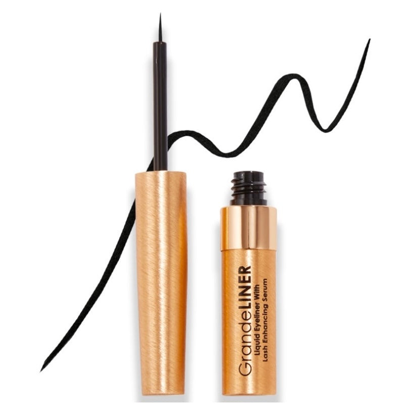 GRANDE COSMETICS LIQUID EYELINER WITH LASH ENHANCING SERUM