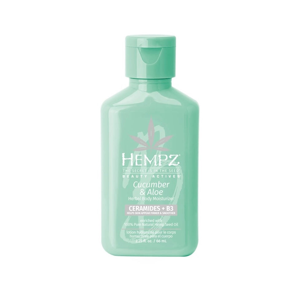 HEMPZ Cucumber & Aloe Herbal Body Moisturizer