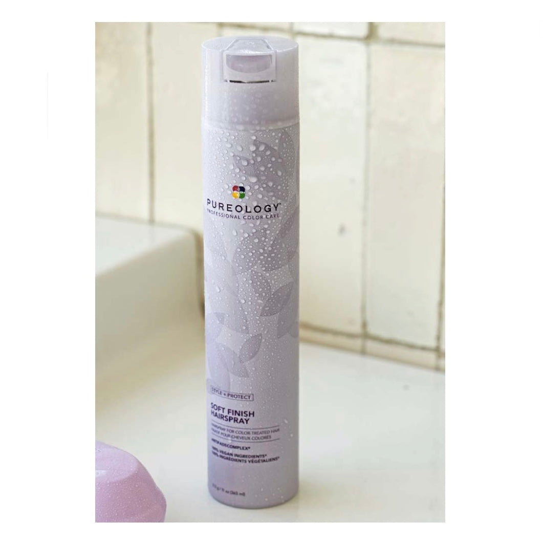 PUREOLOGY Style + Protect Soft Finish Hairspray