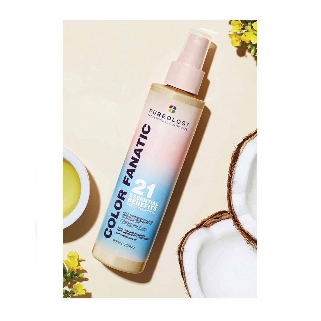 PUREOLOGY Color Fanatic Multi-Tasking Leave-In Spray