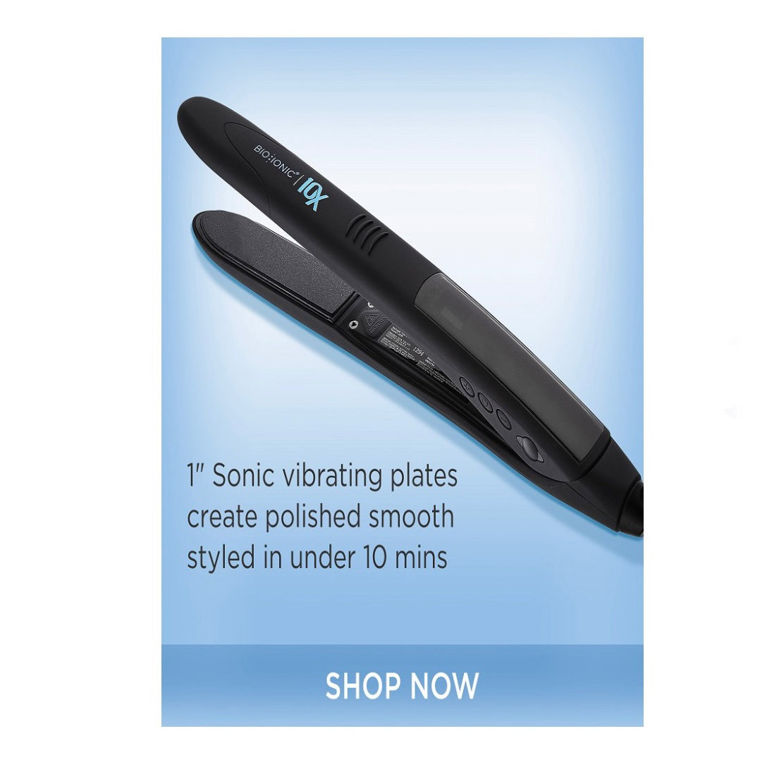 BIO IONIC 10x Vibrating 1” styling Iron