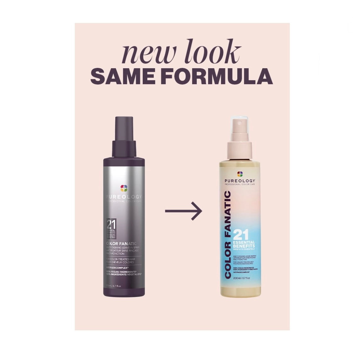 PUREOLOGY Color Fanatic Multi-Tasking Leave-In Spray
