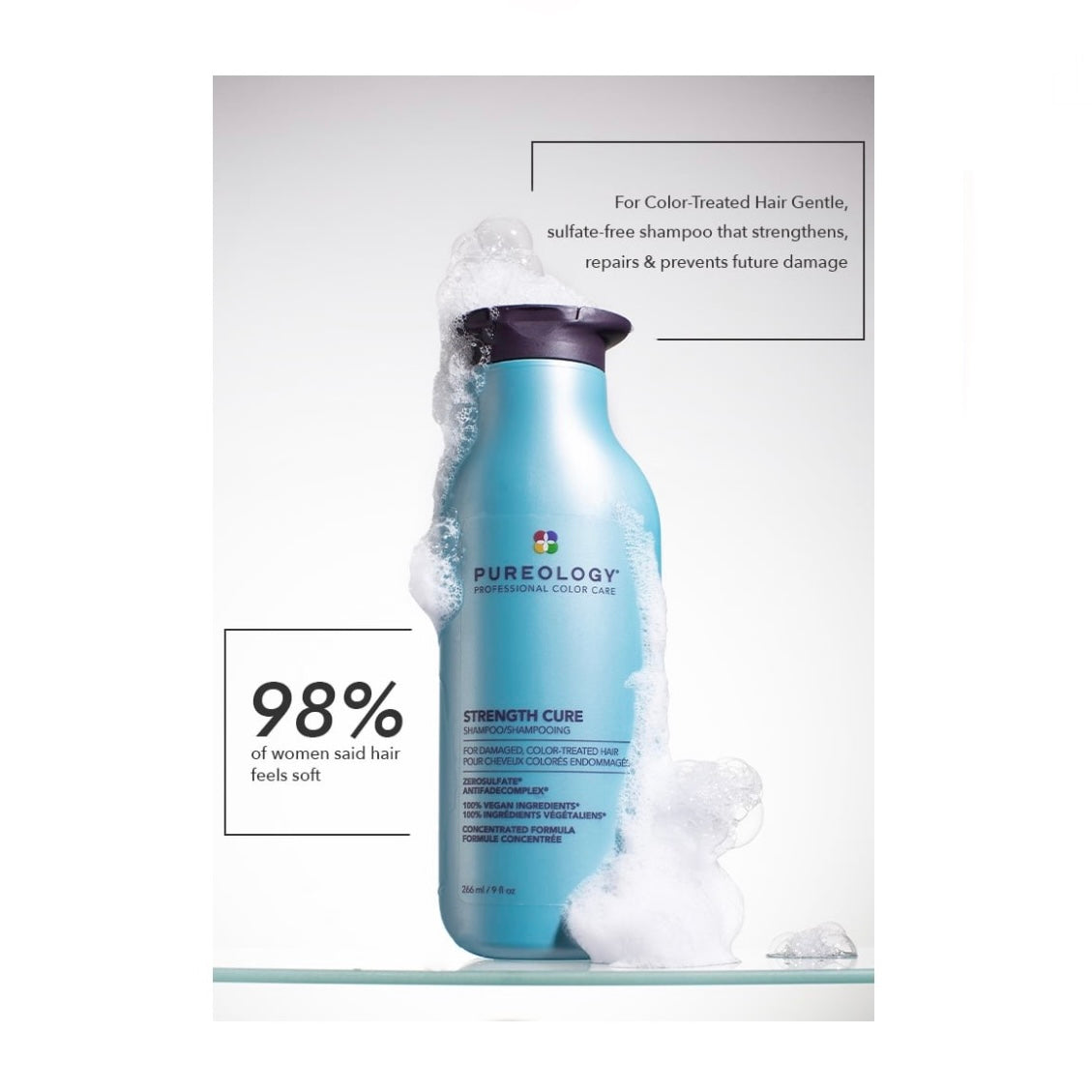PUREOLOGY Strength Cure Shampoo