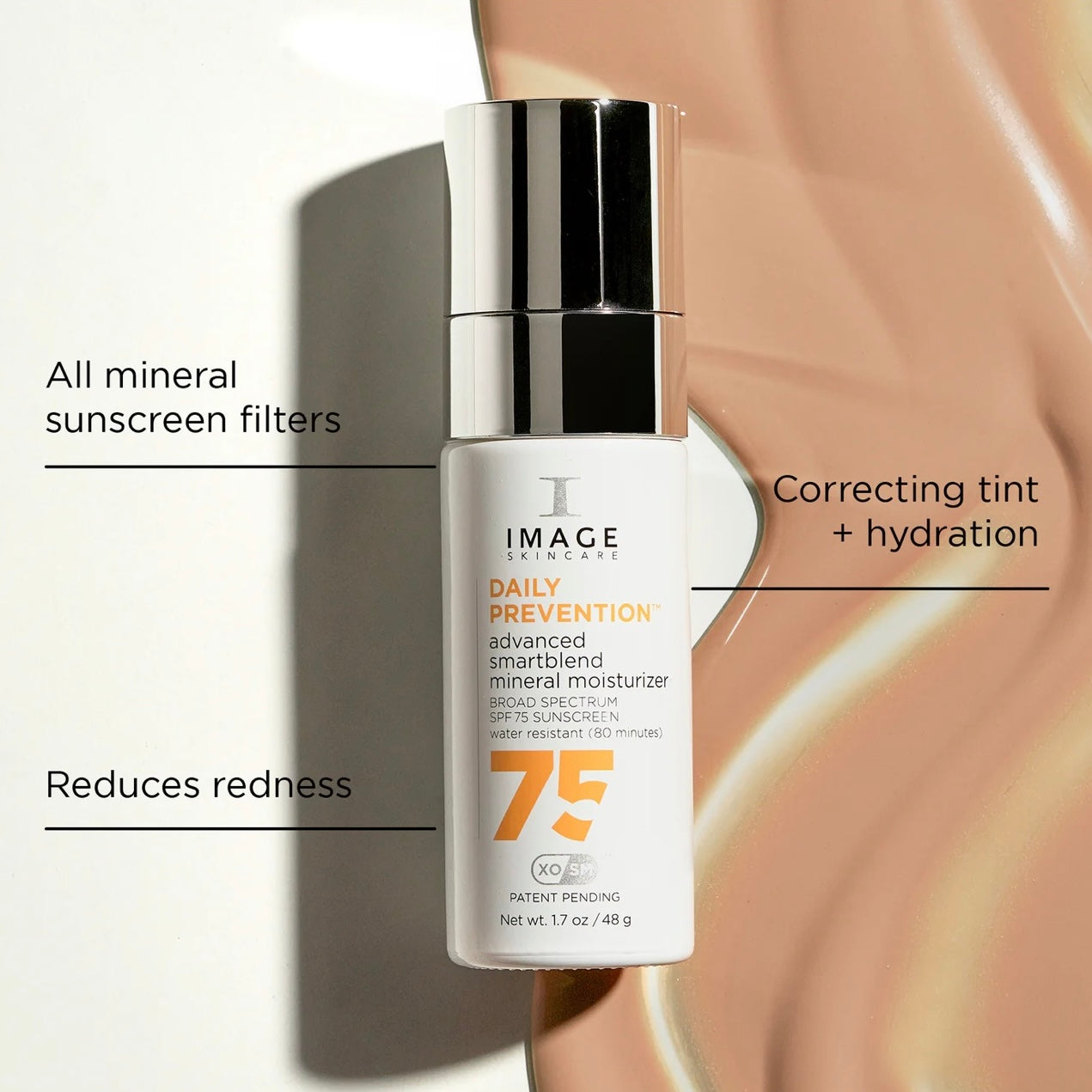 IMAGE DAILY PREVENTION ADVANCED SMARTBLEND MINERAL MOISTURIZER SPF 75