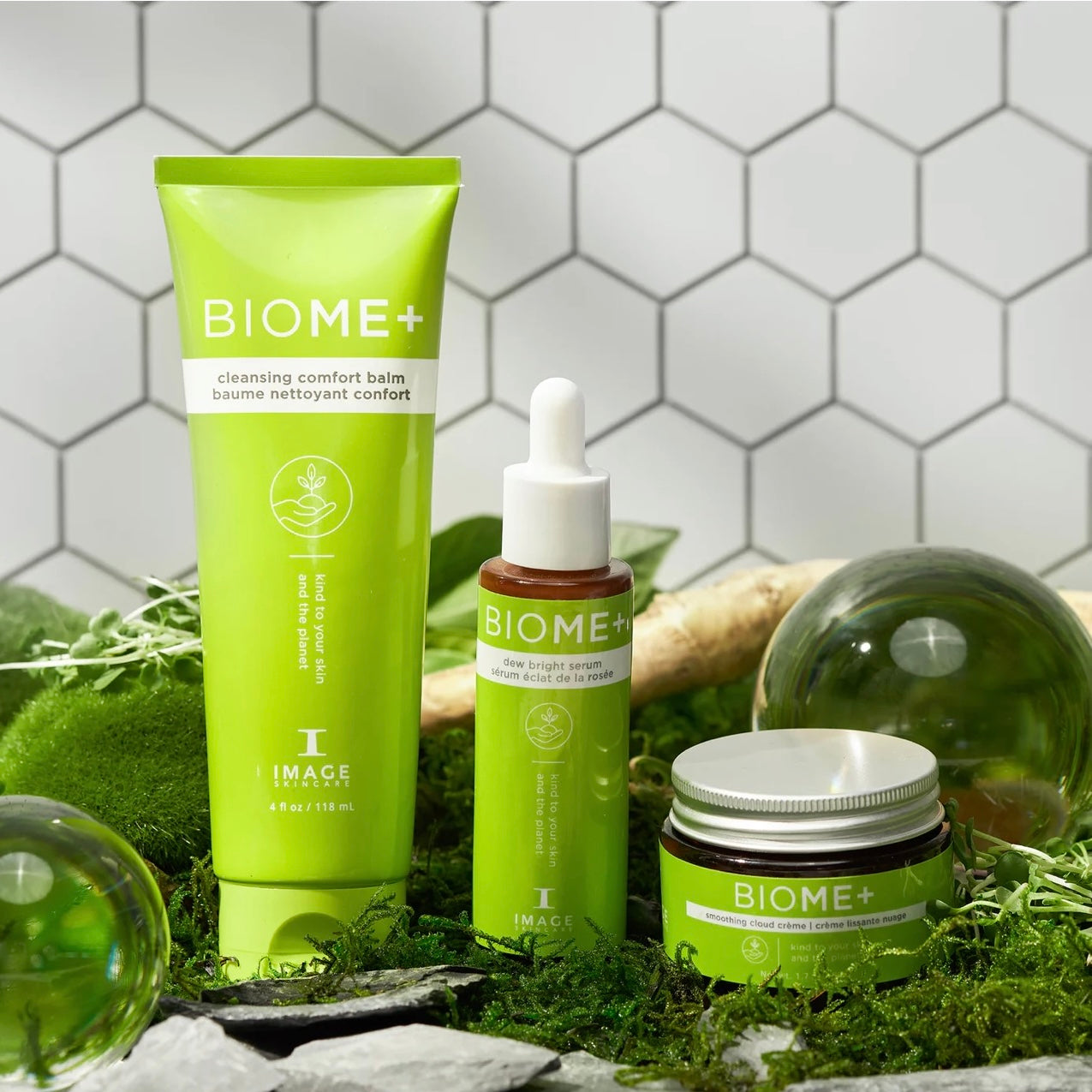 IMAGE BIOME+DEW BRIGHT SERUM