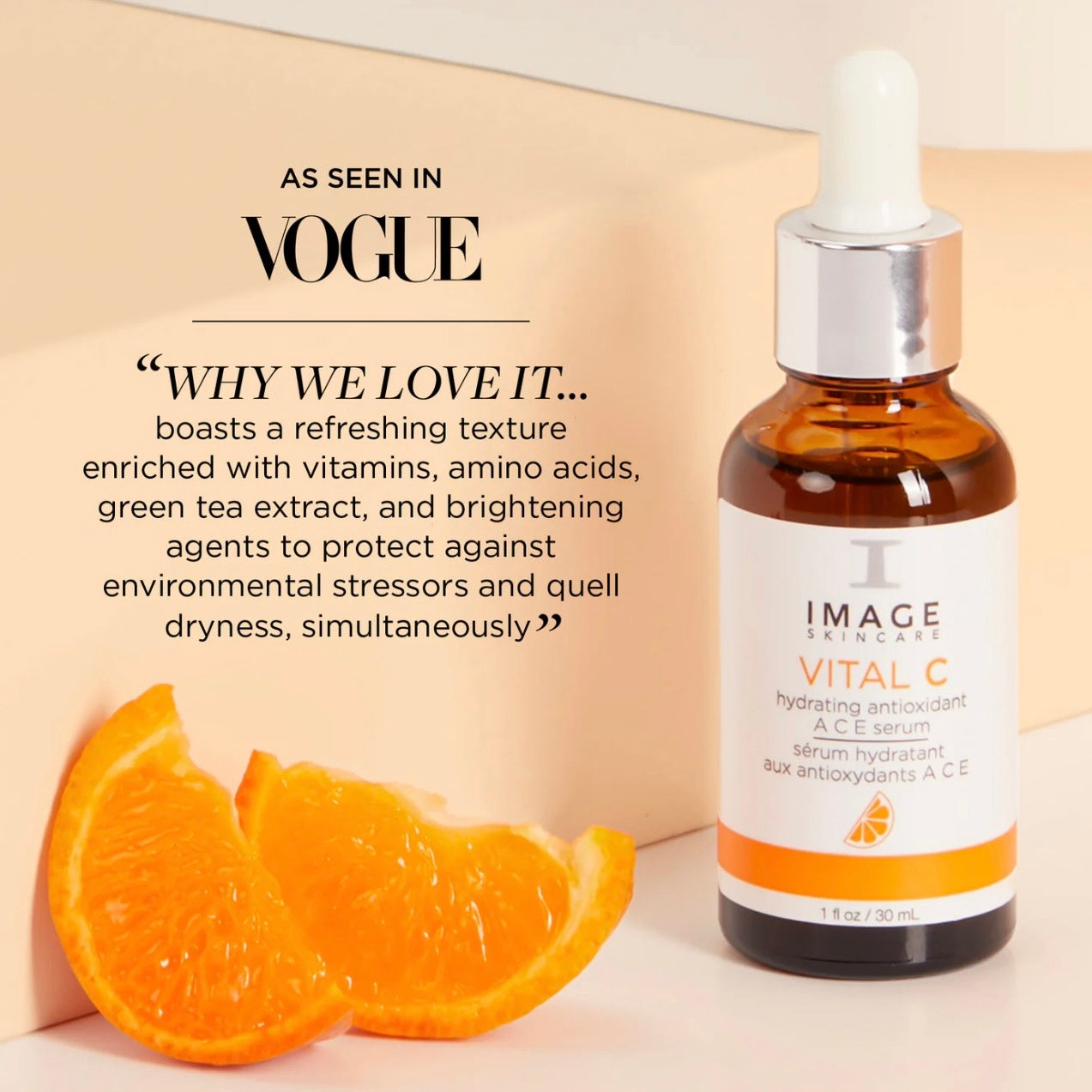 IMAGE VITAL C HYDRATING ANTIOXIDANT A C & E SERUM